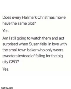 Christmas movie meme