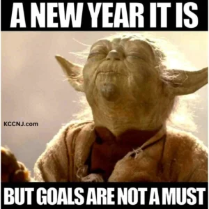 Goals are not must New year meme