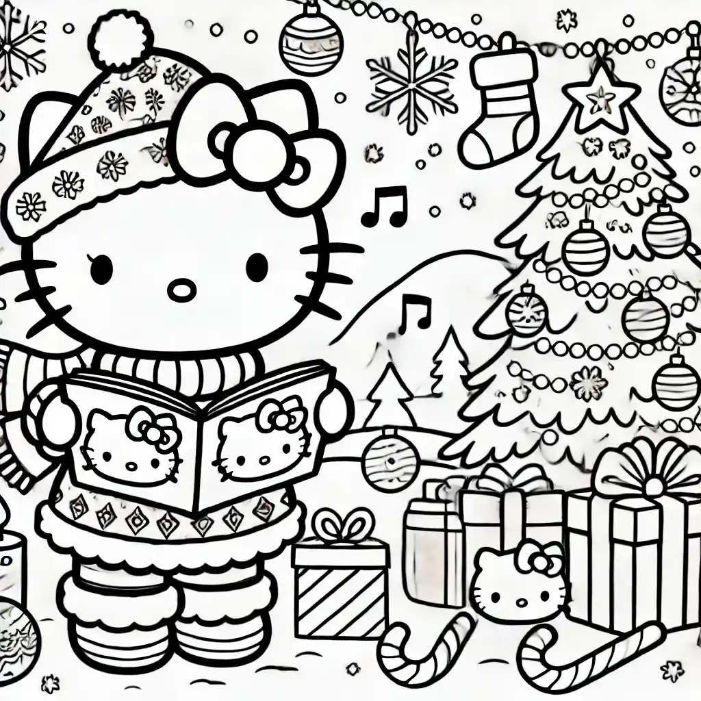 Hello Kitty's Christmas Carol Sing-Along