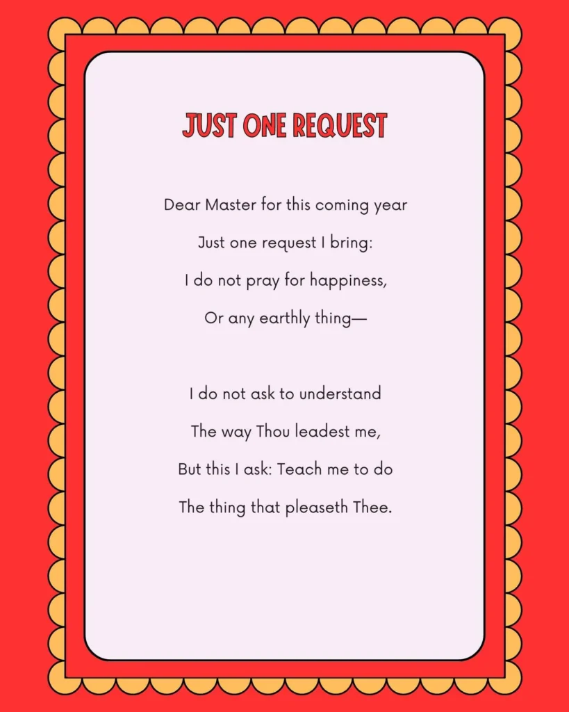 Just One Request