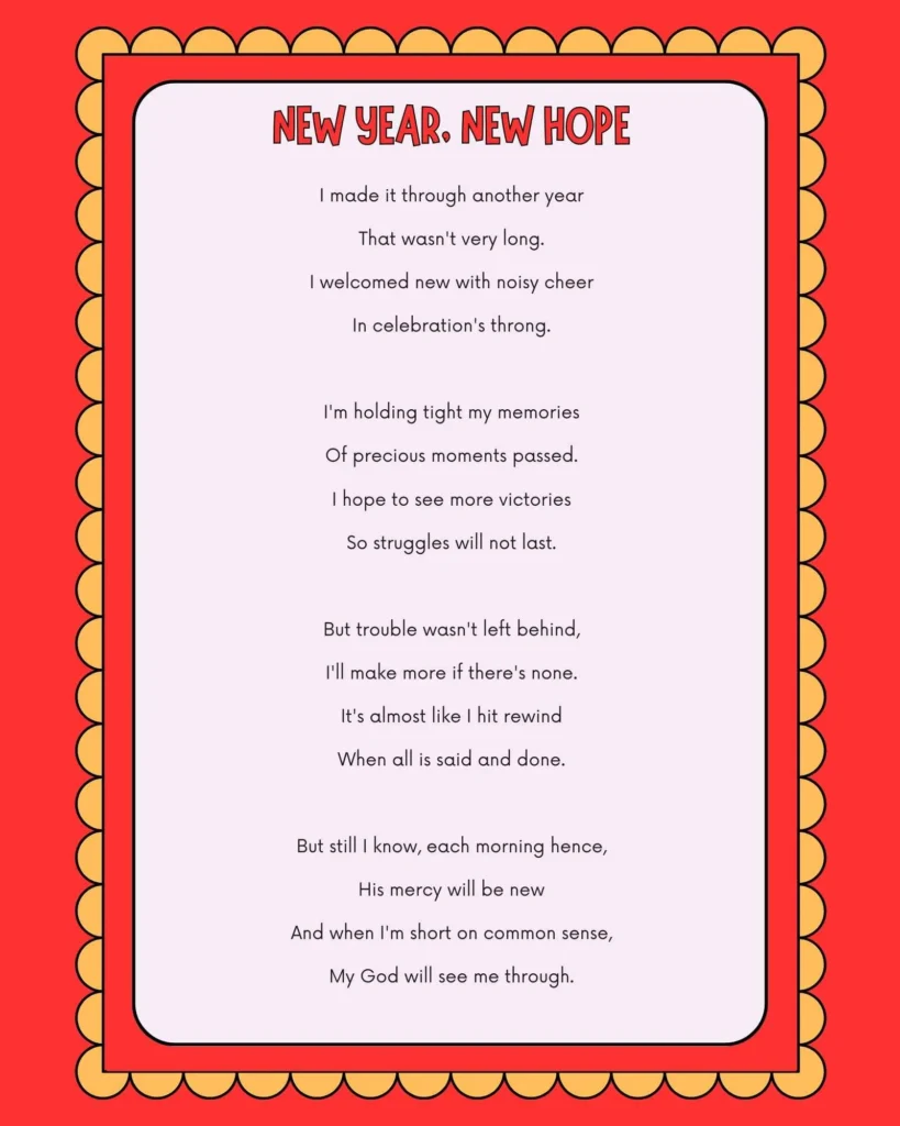 "New Year, New Hope" by Rob Dilworth