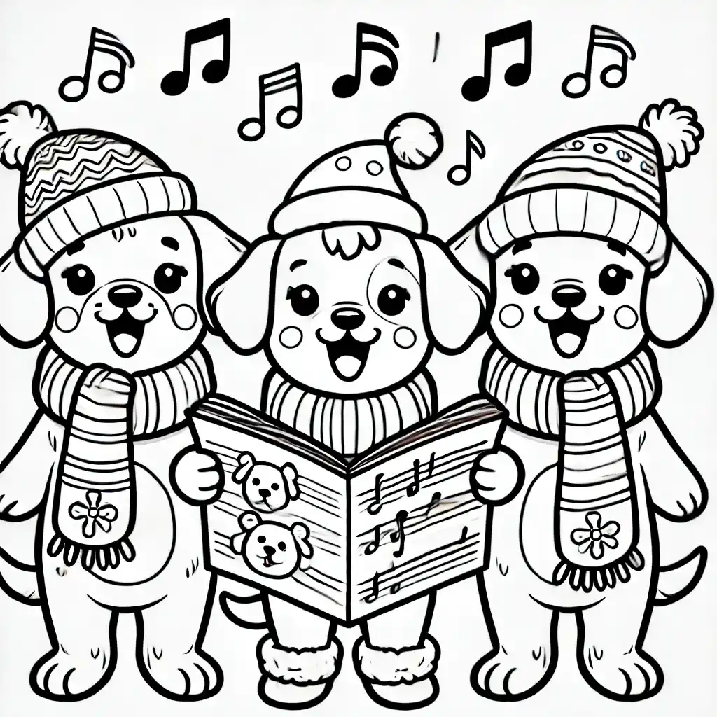 Puppy Caroling