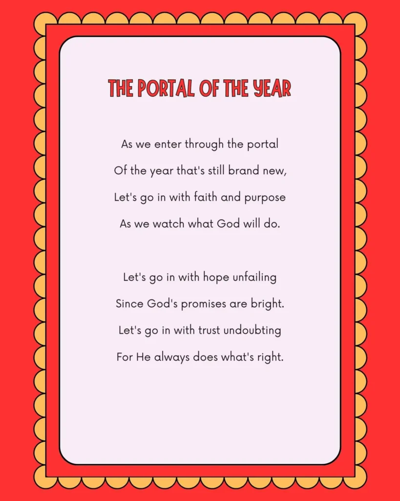 "The Portal of the Year" by Christina Joy Hommes