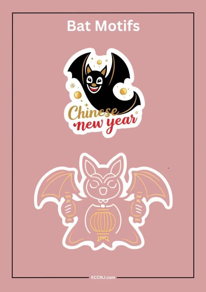 Bat Motifs stiker