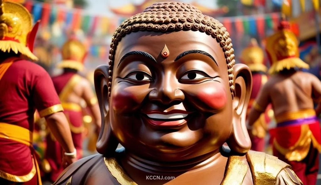 Big Head Buddha Mask