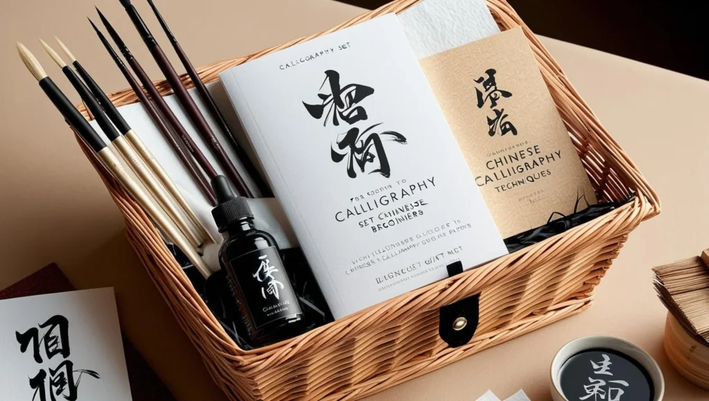 Calligraphy Kit Gift Basket