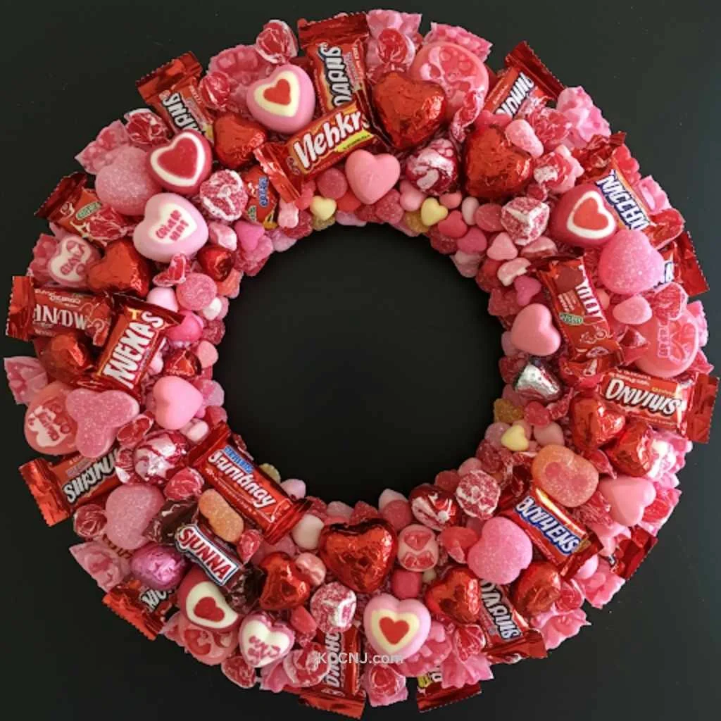 Candy Wreath