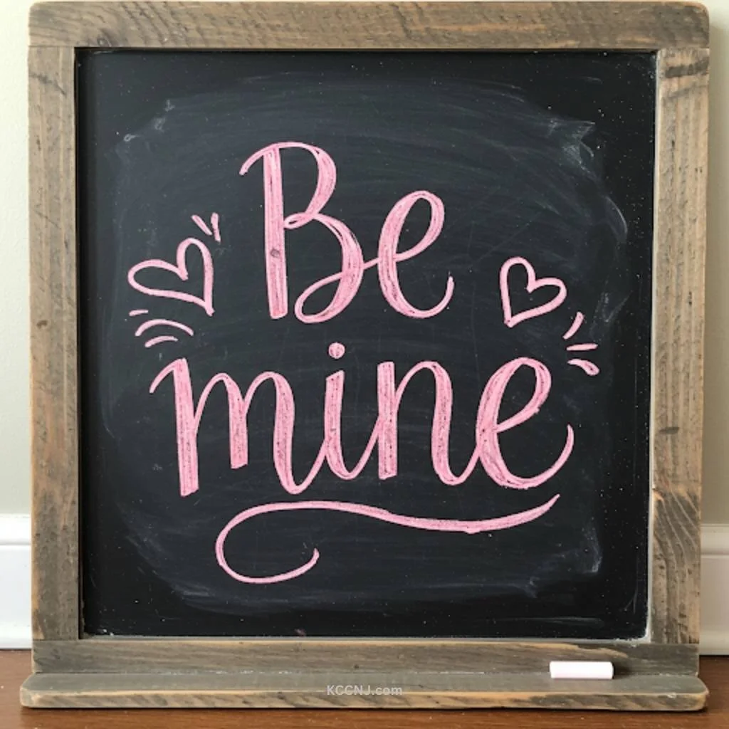 Chalkboard Love Notes