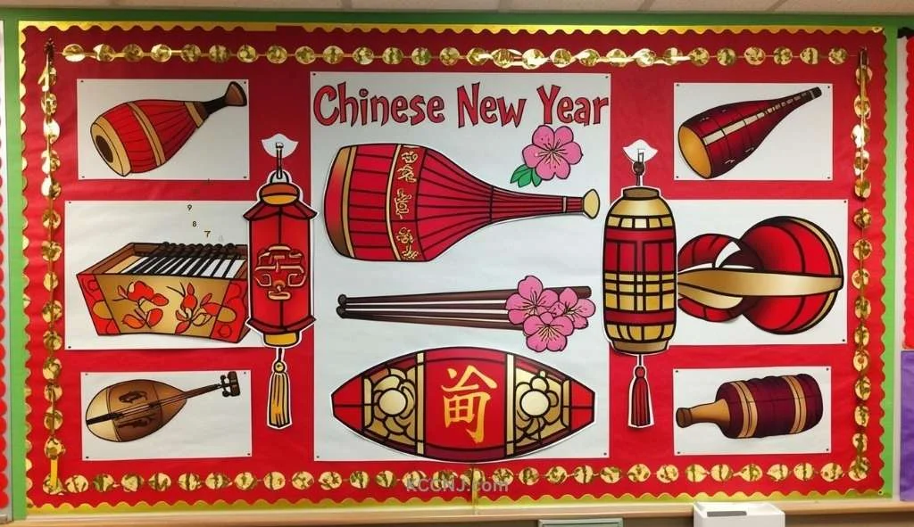 Chinese Instruments classroom board