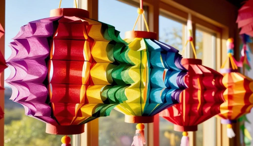 Chinese Lantern Suncatchers