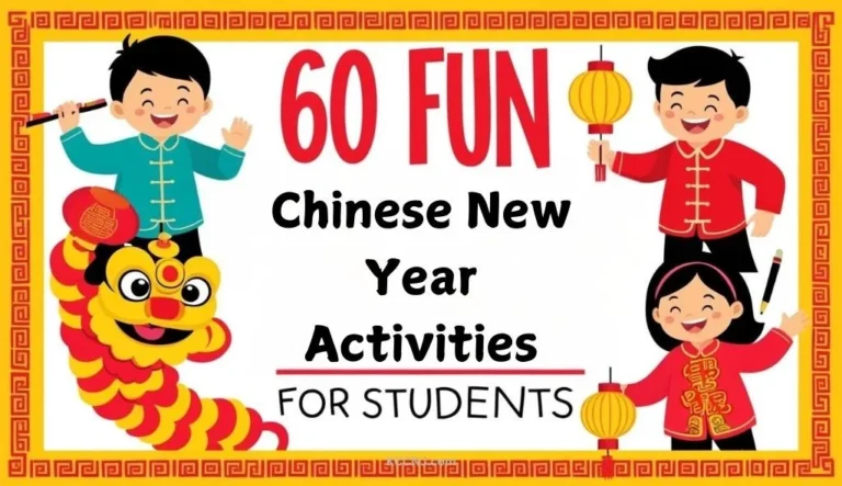 Chinese New Year Activities for students