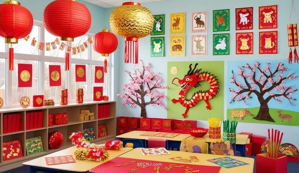 Chinese new Year Classroom Decorations and Crafts activates