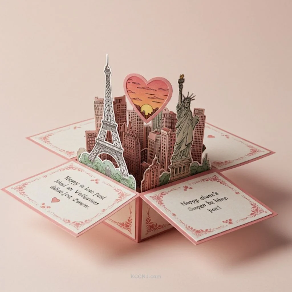 Cityscape 3d card