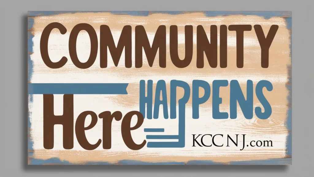 Community happens here