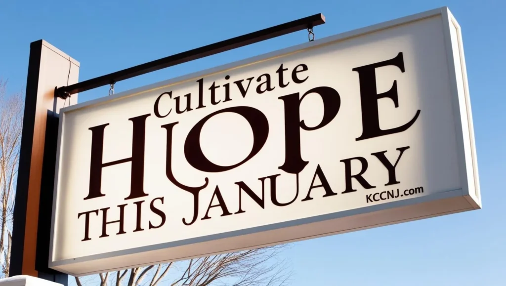 Cultivate Hope This January