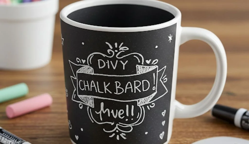 DIY Chalkboard Mug