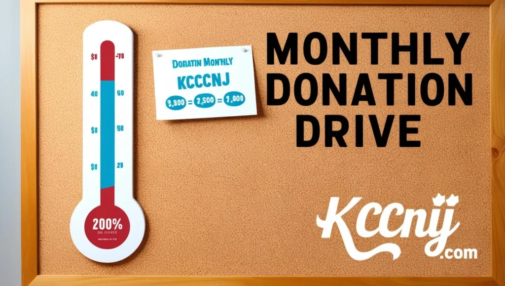 Donation Drive Display