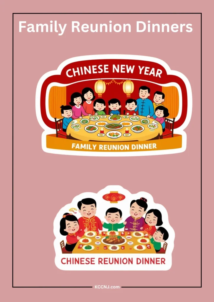 Family Reunion Dinners sticker