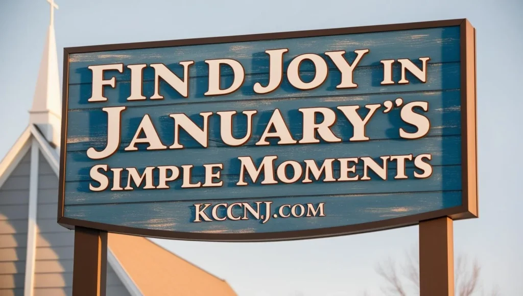 Find Joy in January's Simple Moments