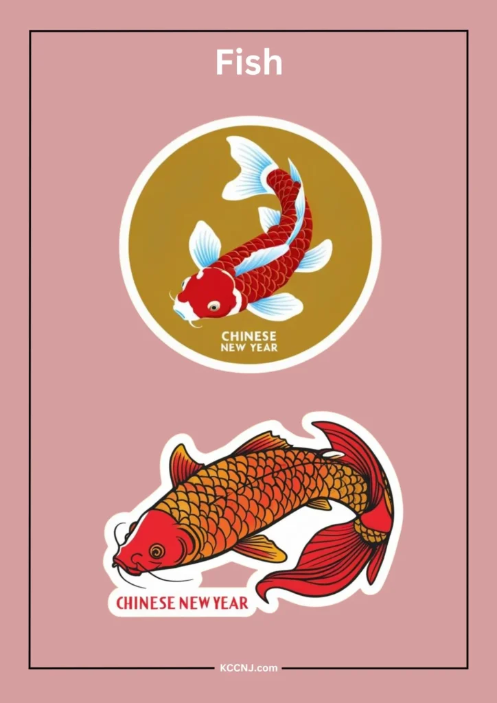 Fish sticker