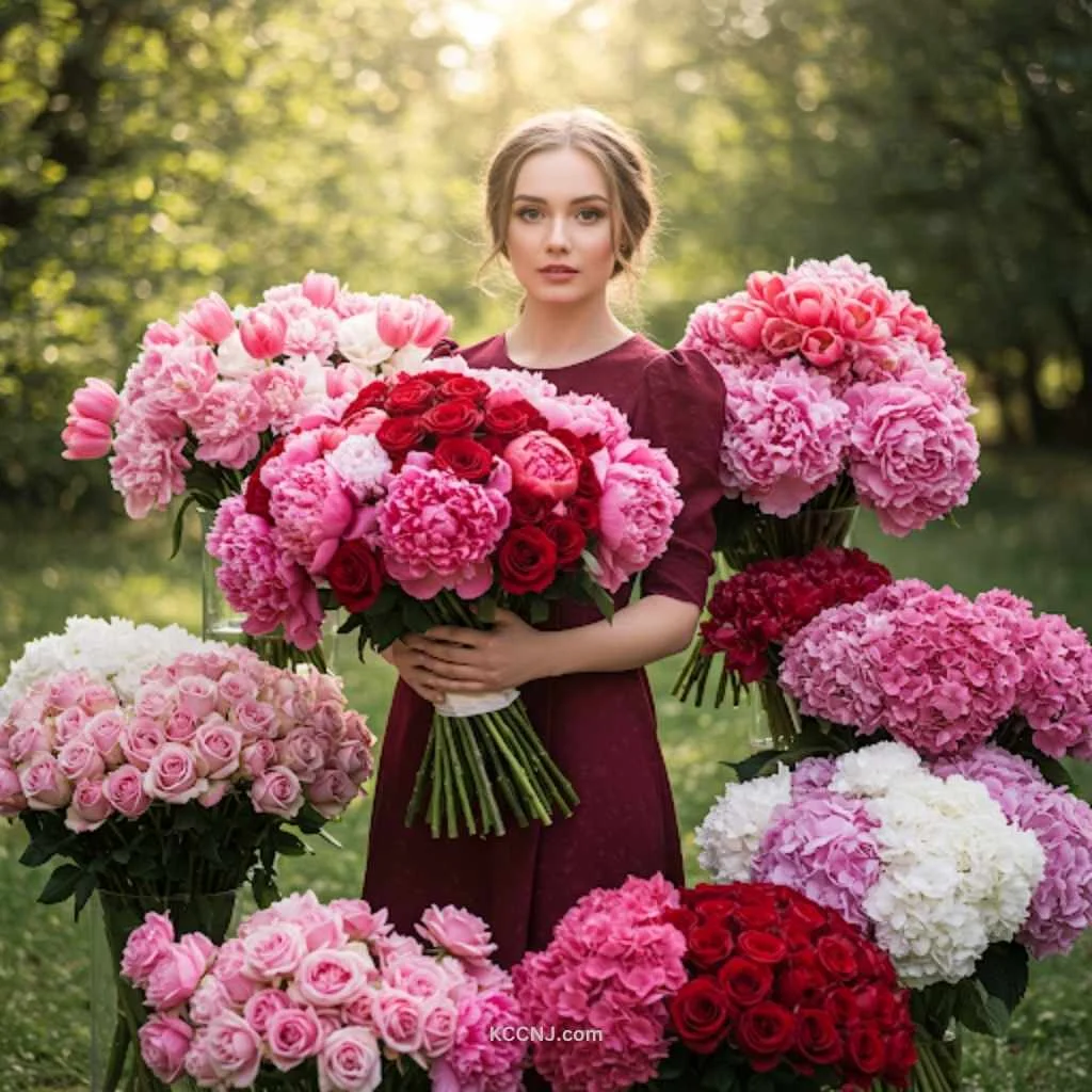 Flower Arrangements photoshoot