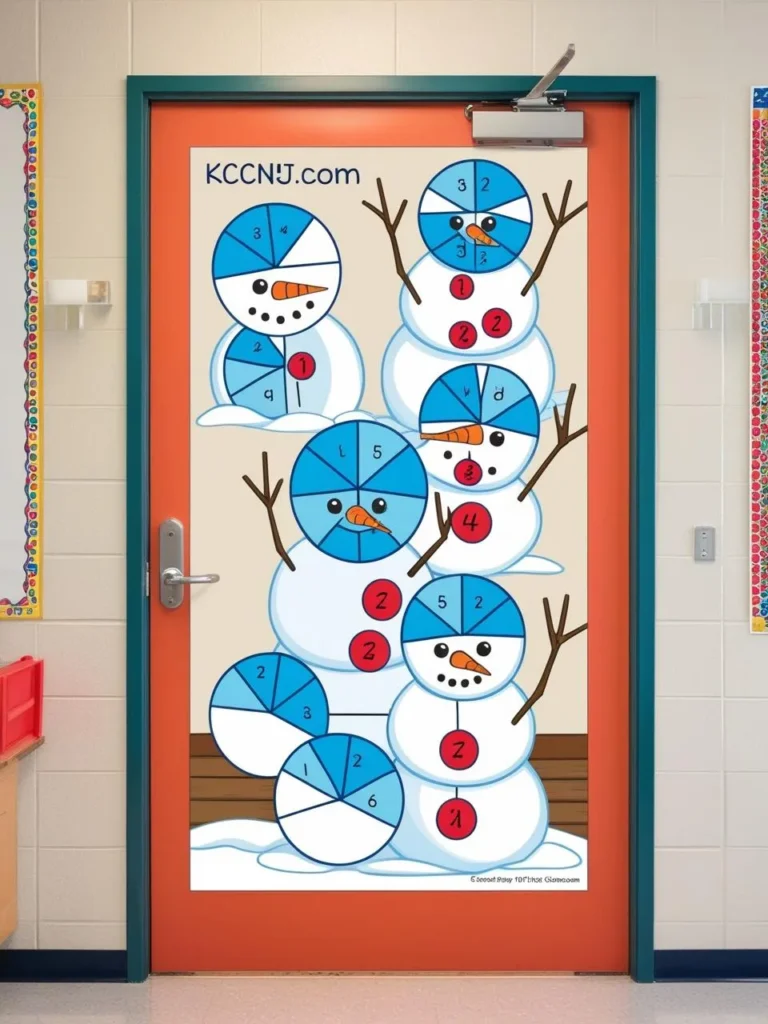 Fraction Snowmen