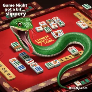 Game night got a bit... slippery