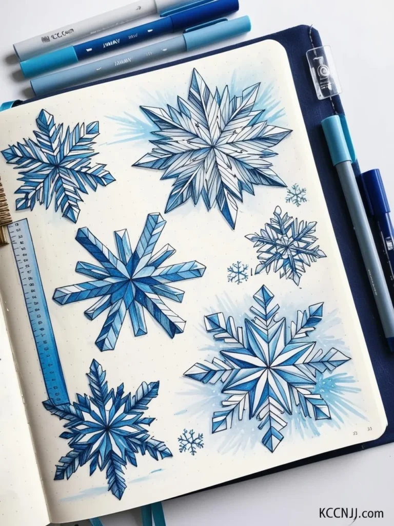 Geometric Snowflakes