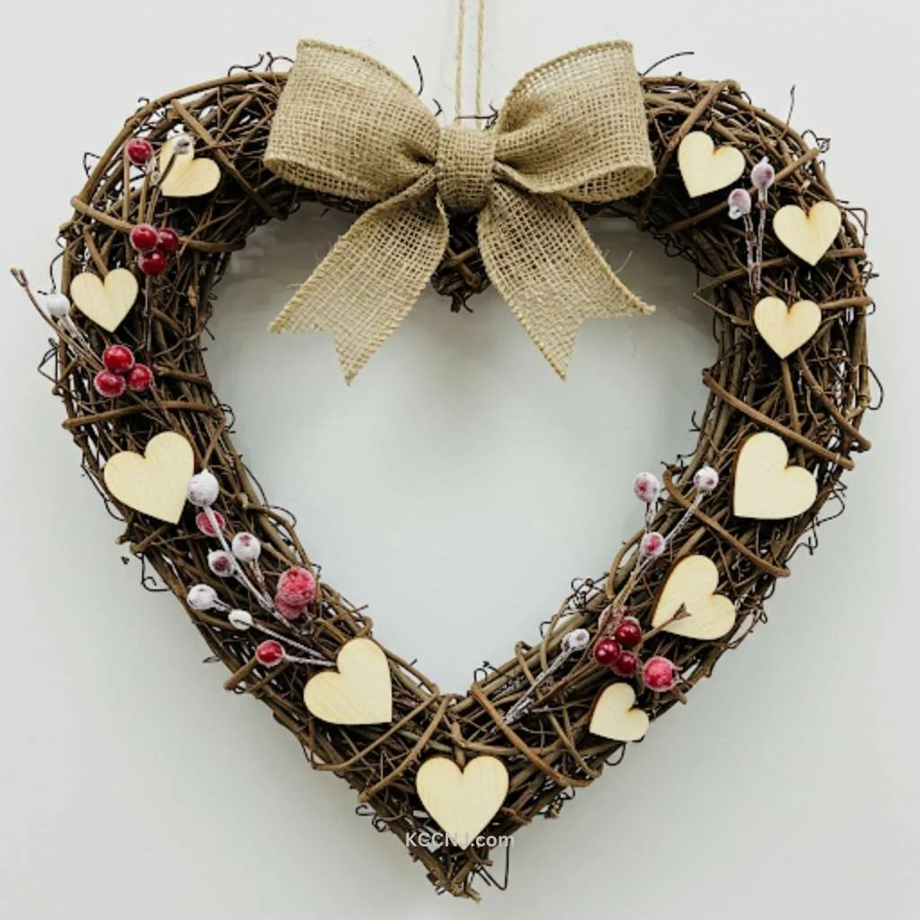 Grapevine Heart Wreath