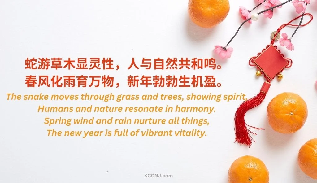 Harmony with Nature Chinese Poem