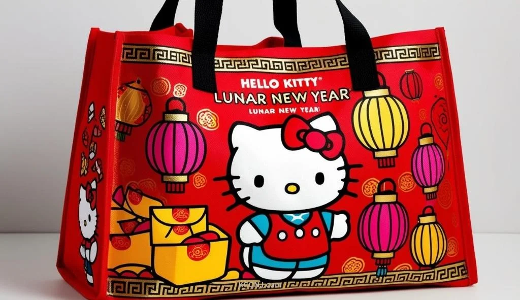 Hello Kitty Lunar New Year Tote Bag