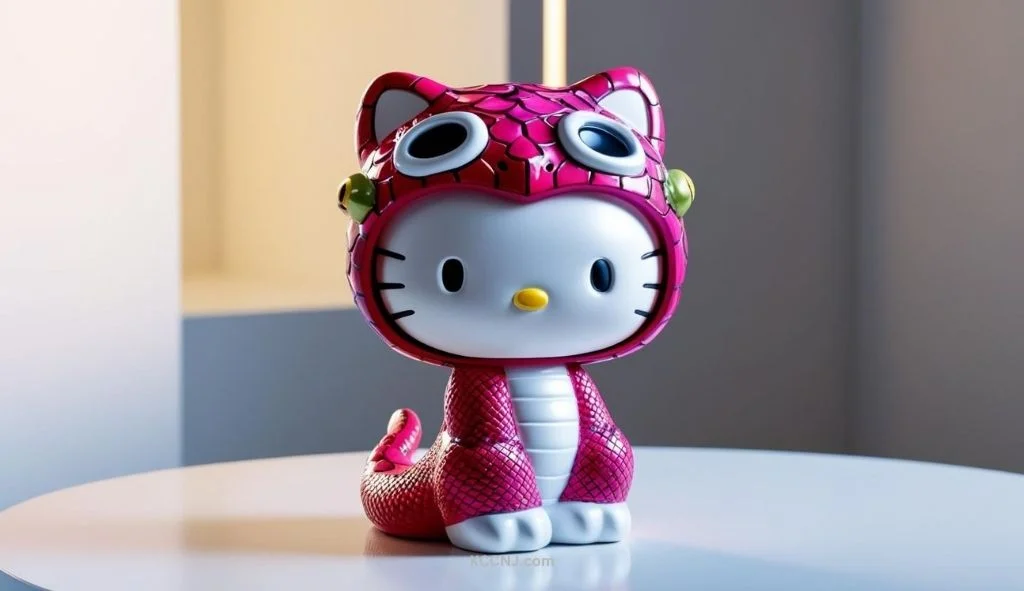 Hello Kitty Snake Costume Figurine