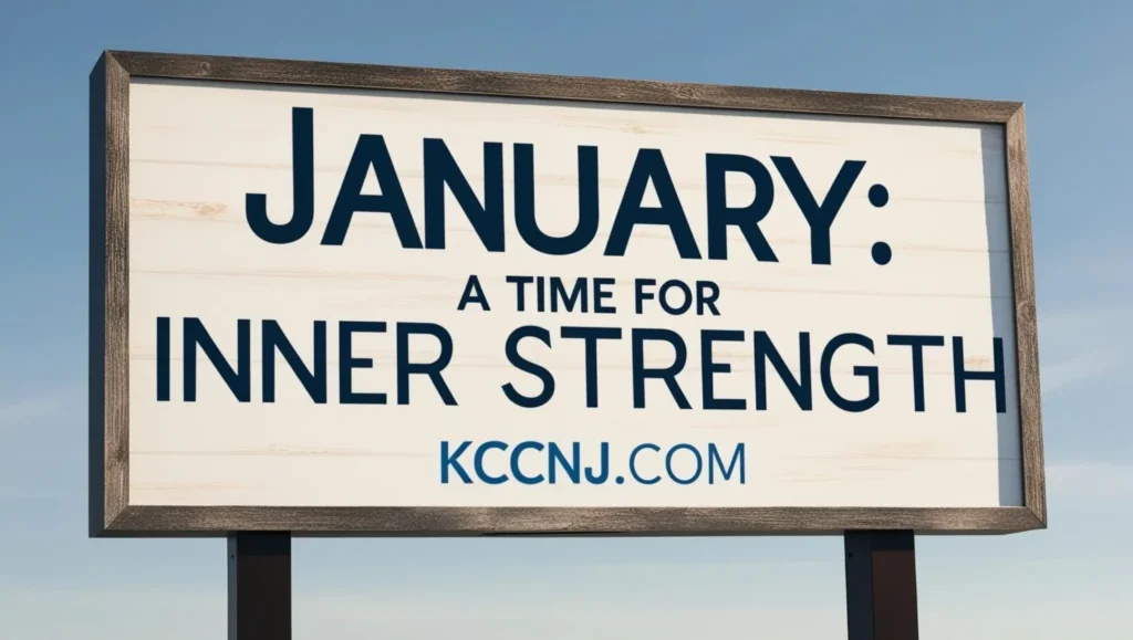 January A Time for Inner Strength