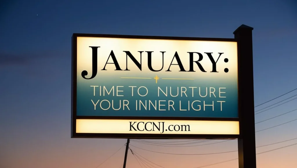 January Time to Nurture Your Inner Light