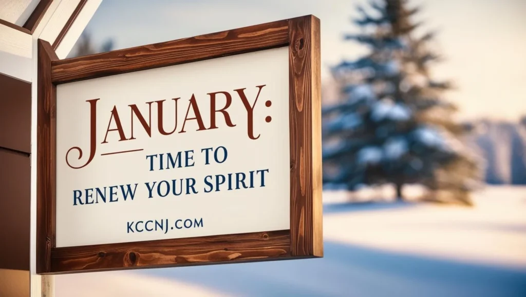 January Time to Renew Your Spirit