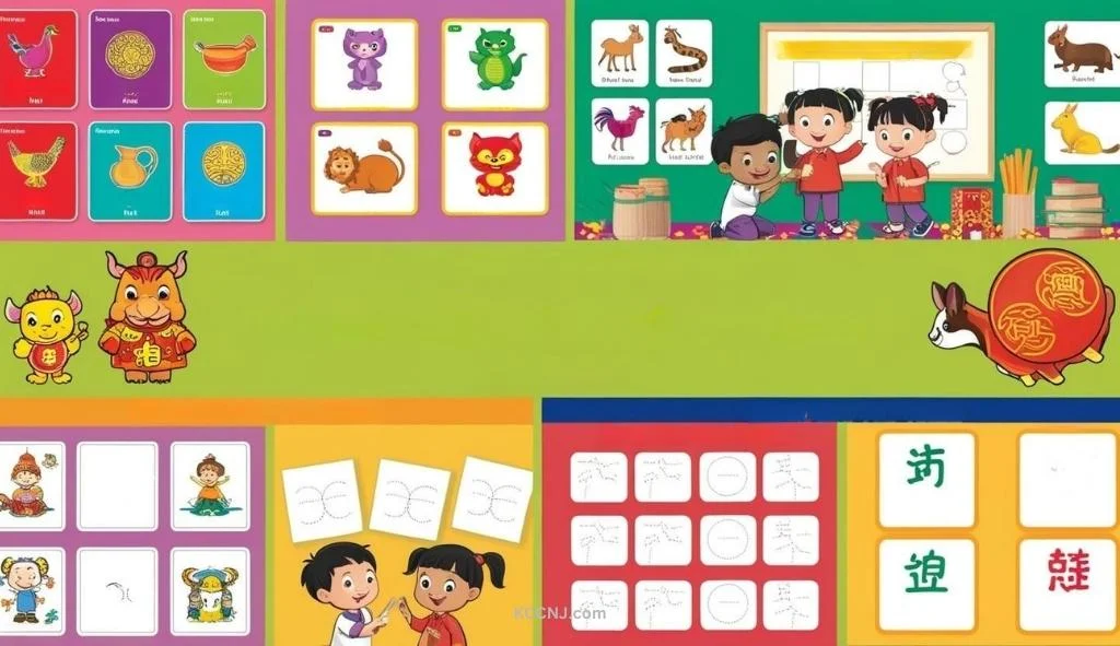 Language and Literacy Activities for preschoolers Chinese new year