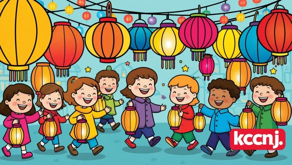 Lantern Festival celebration drawing page