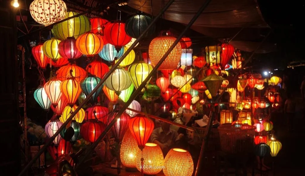 Lantern festival Hoi An Vietnam