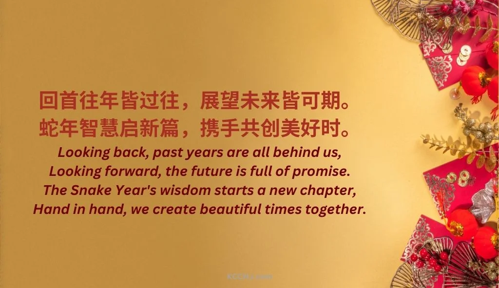 Looking Forward Chinese Poem