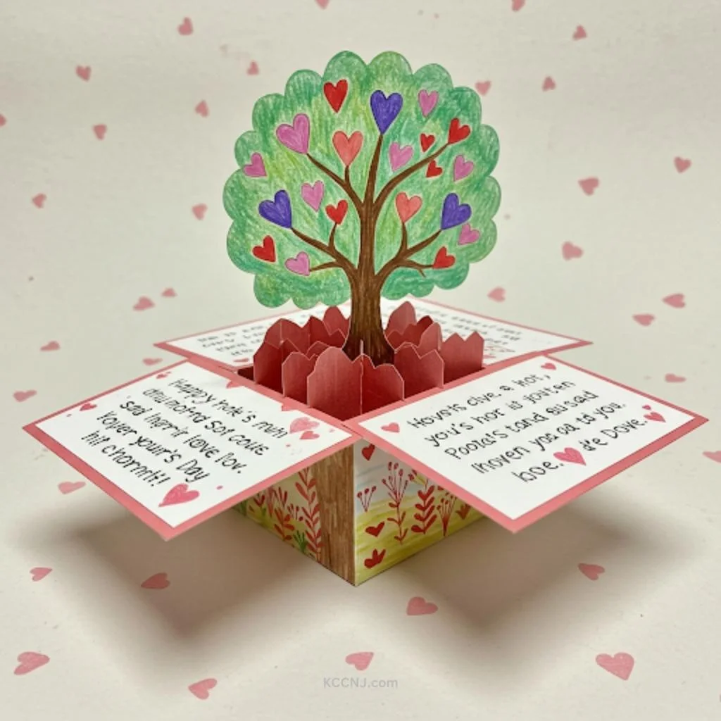 Love Tree 3d card