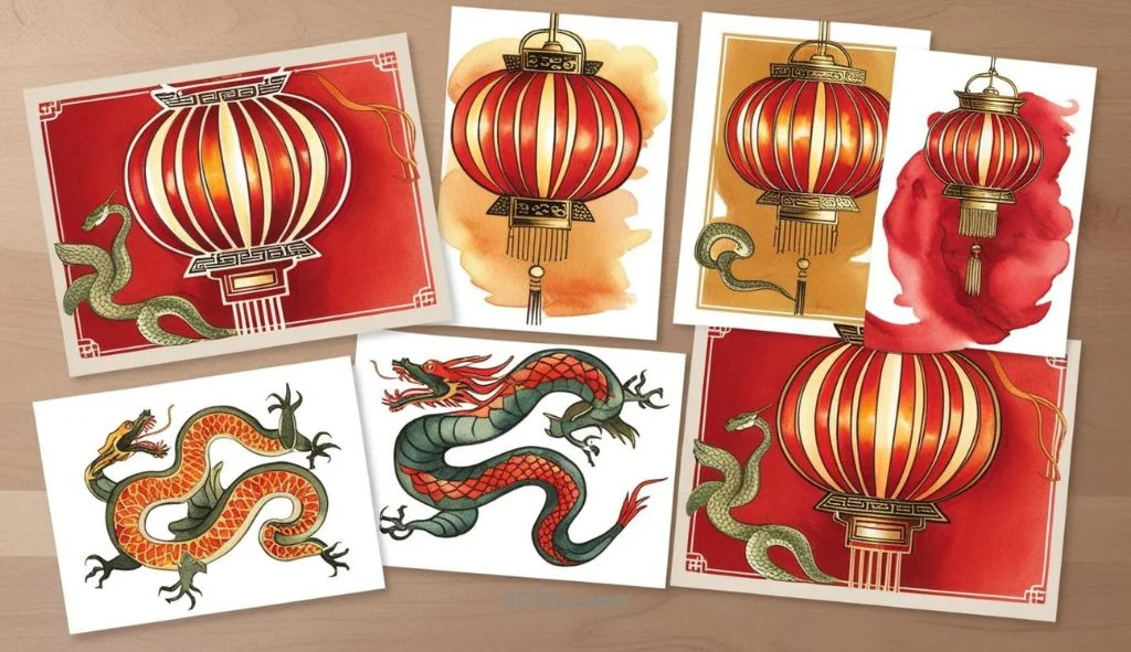 Lunar New Year Cards craft