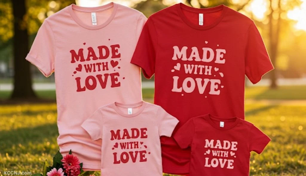 Made With Love parents and child set