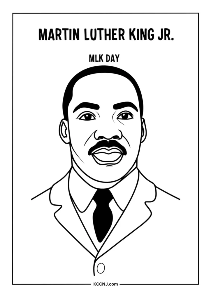 Martin Luther King Jr. Portrait