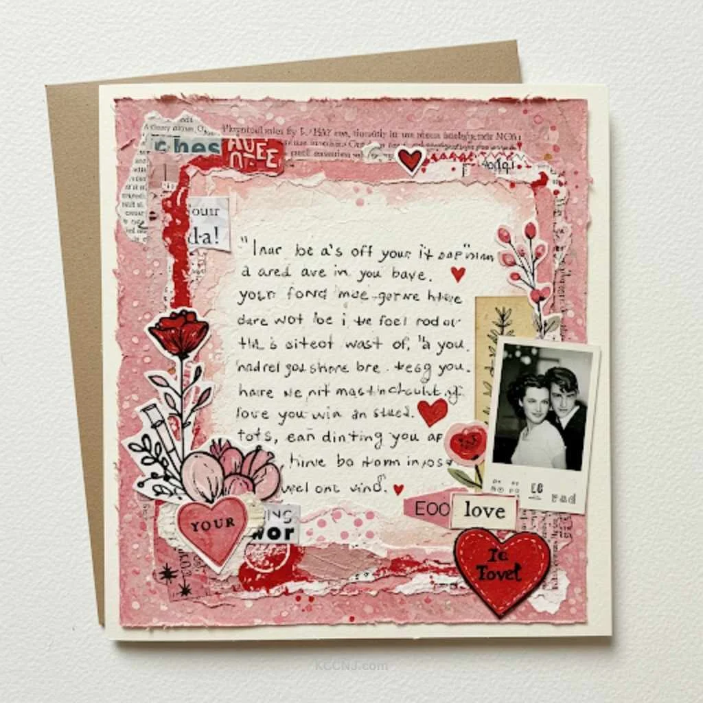 Mixed Media Love Letter