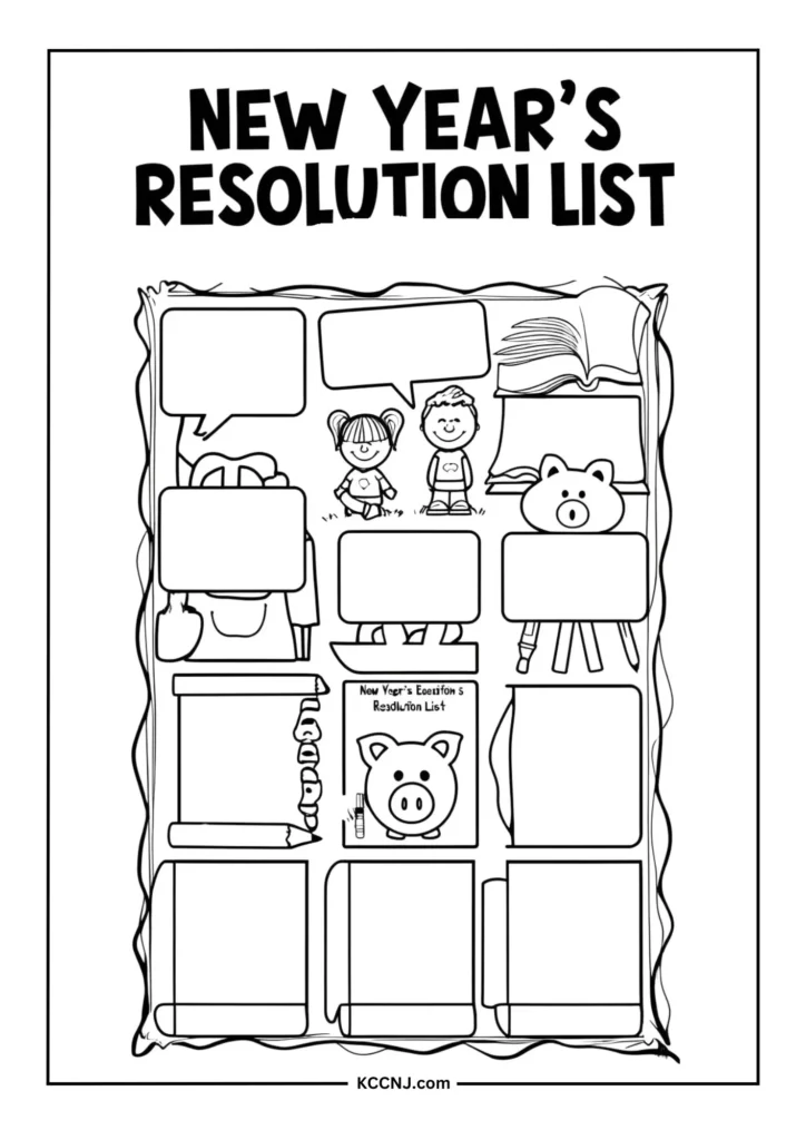 New Year's Resolution List