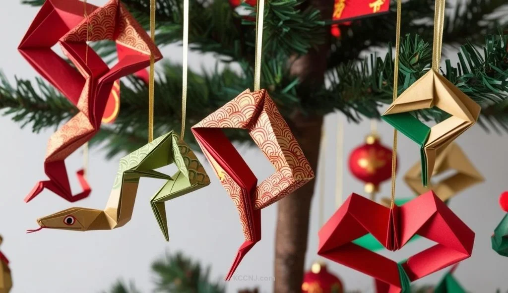 Origami Decorations Tree