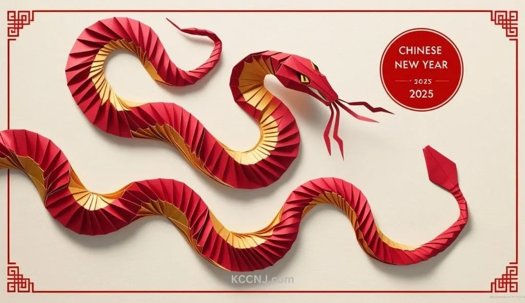 Origami Snakes CNY