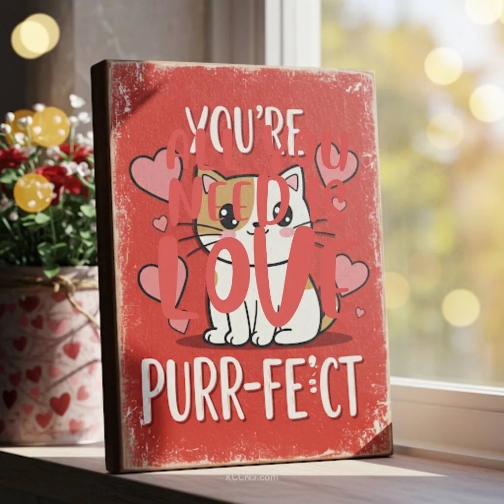 Pet-Themed Valentine's Signs