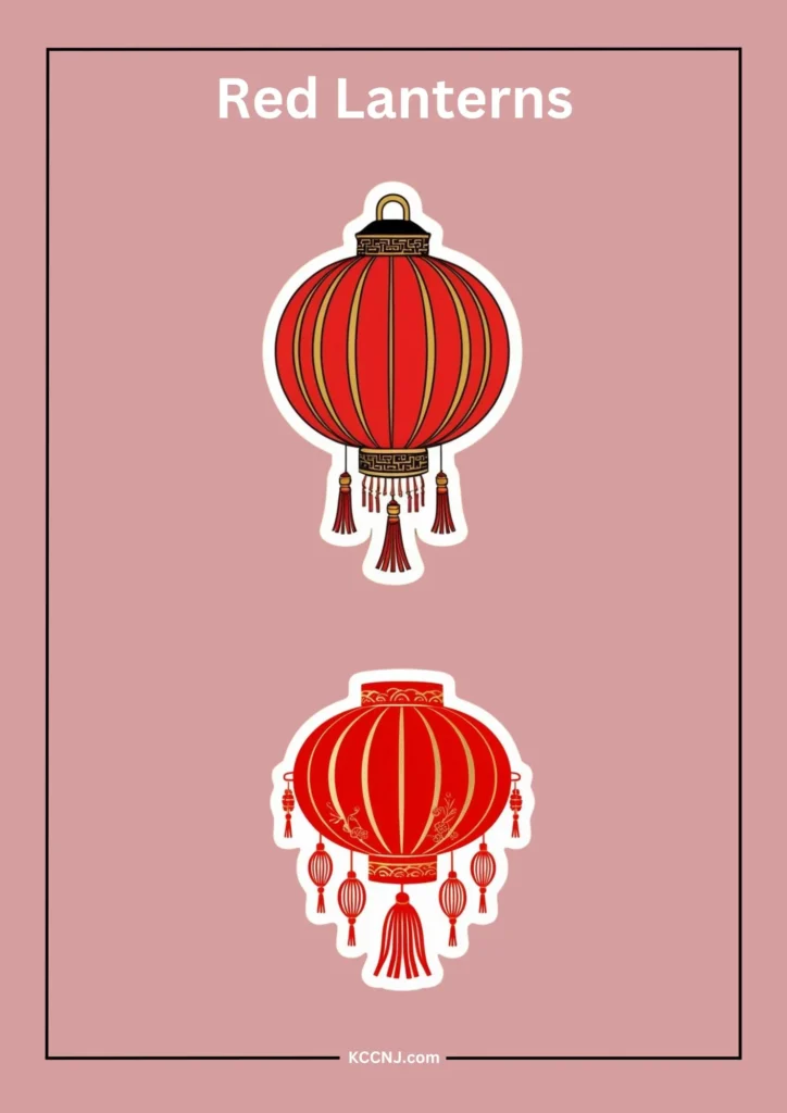 Red Lanterns sticker