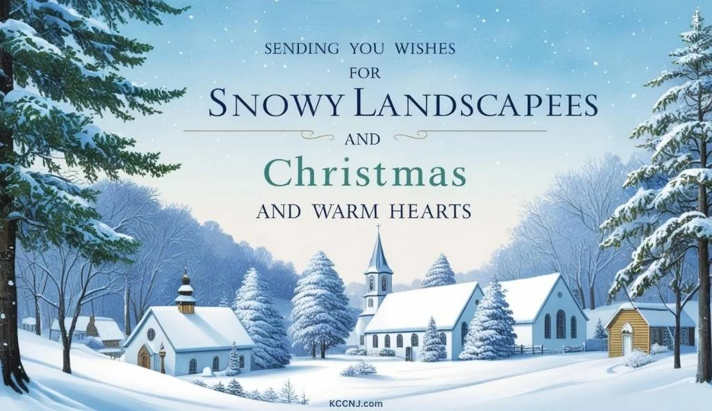 Sending you wishes for snowy landscapes and warm hearts